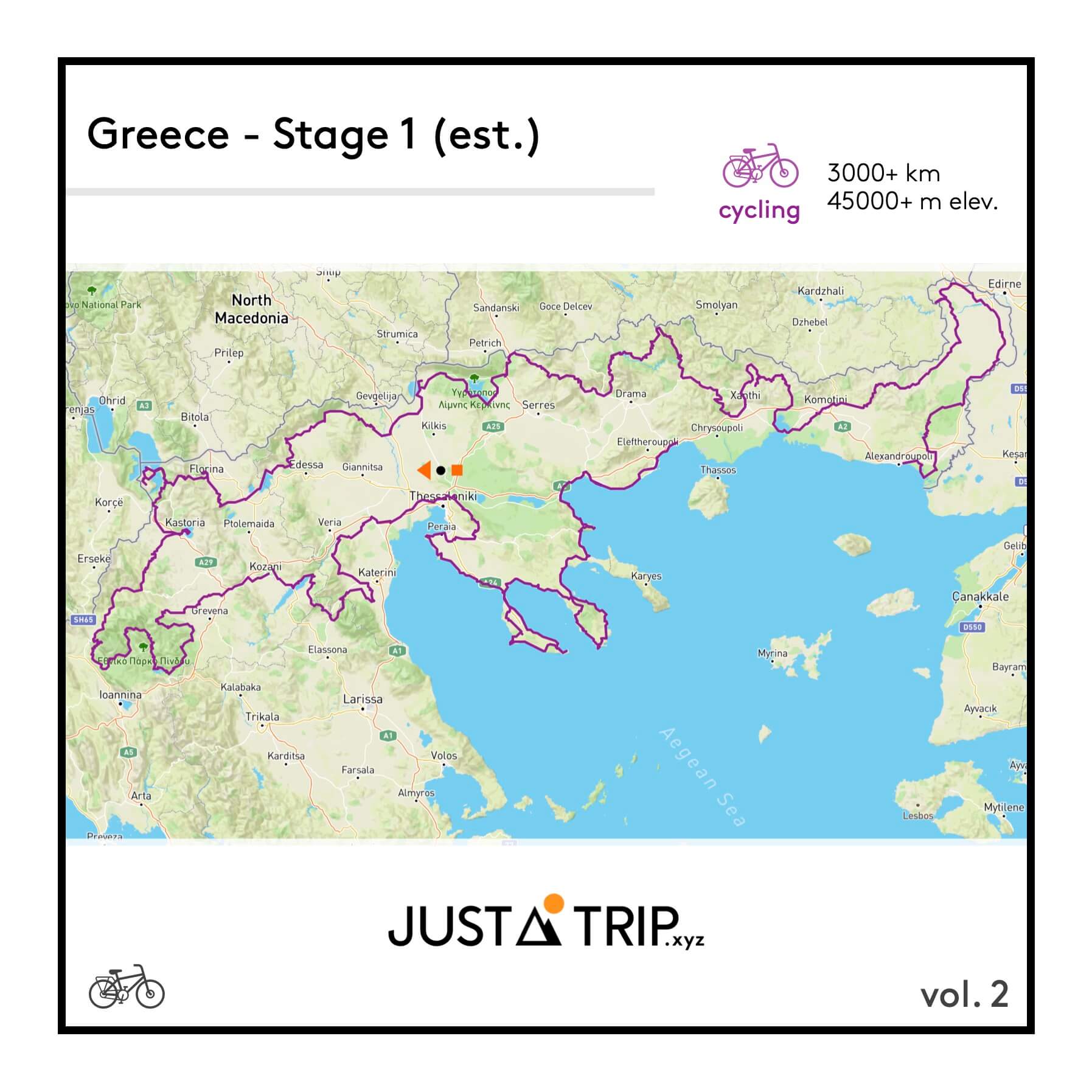 Just-a-Trip around the world (vol. 2) - Greece, Stage 1